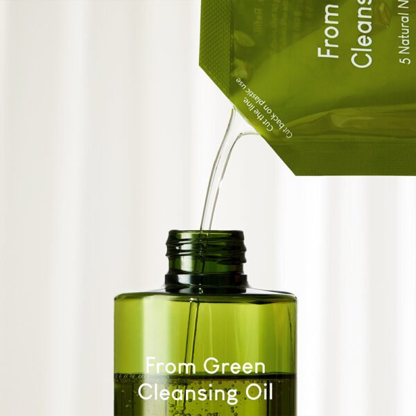 From Green Cleansing Oil + Refill Set (200ml +200ml) - Image 2